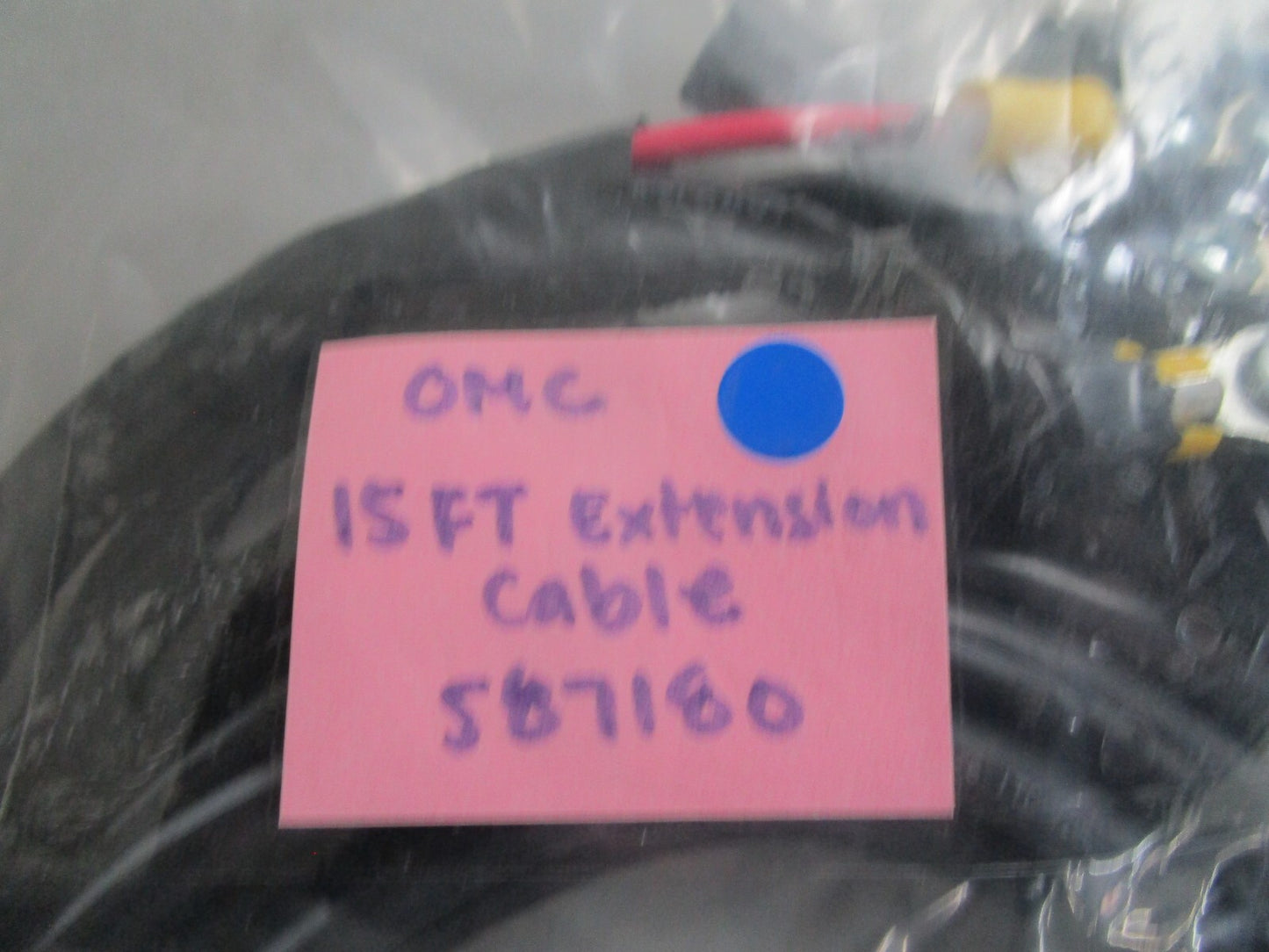 *NEW OEM* 0810 OMC Johnson Evinrude 15FT Extension Cable 587180 0587180