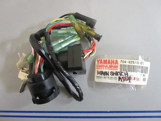 *NEW OEM* 0820 Yamaha Ignition Switch Assy 704-82510-03-00