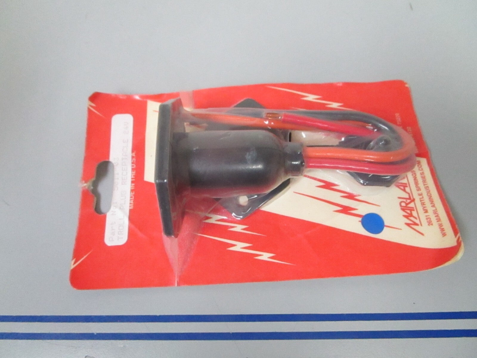 *NEW* 0810 Marlan 24V Troll Plug Receptacle 5011-03