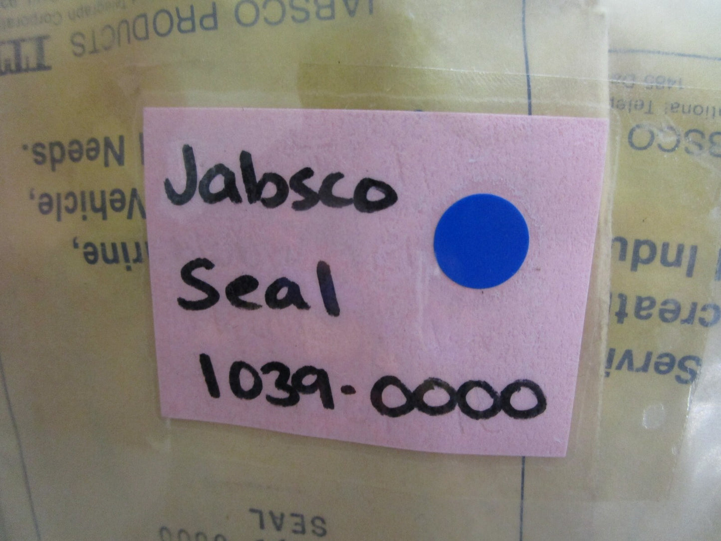 *NEW OEM* 0820 Jabsco Seal 1039-0000