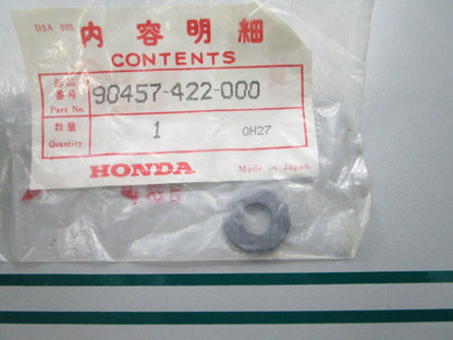 NEW OEM 90457-422-000 Honda Washer 0810