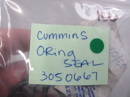 NEW OEM (LOT OF 6) 3050667 Cummins O-Ring Seal 0810