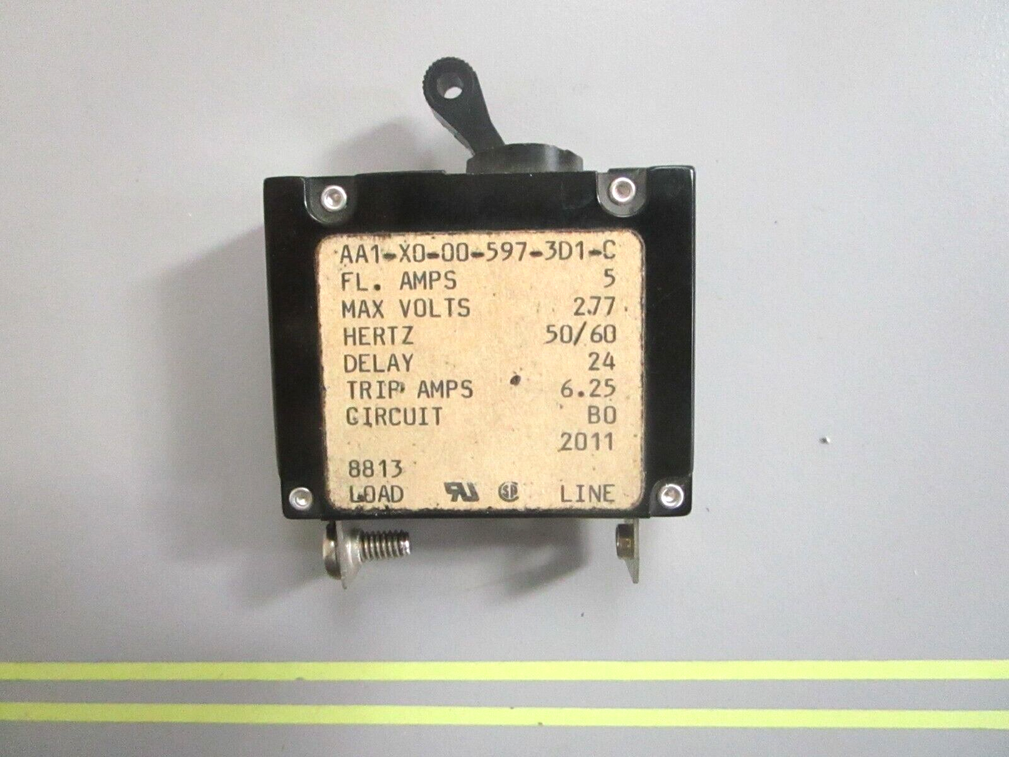 *NEW* 0750 Carling Technologies CIRCUIT BREAKER AA1-X0-00-597-3D1-C