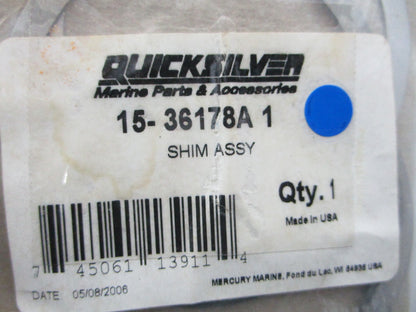 *NEW OEM* 0810 Mercury Quicksilver Shim Assembly 15-36178A 1