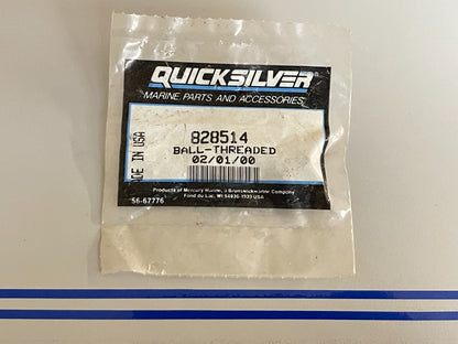 *NEW OEM* 0810 Mercury Quicksilver Threaded Ball 828514 (Ball Only)