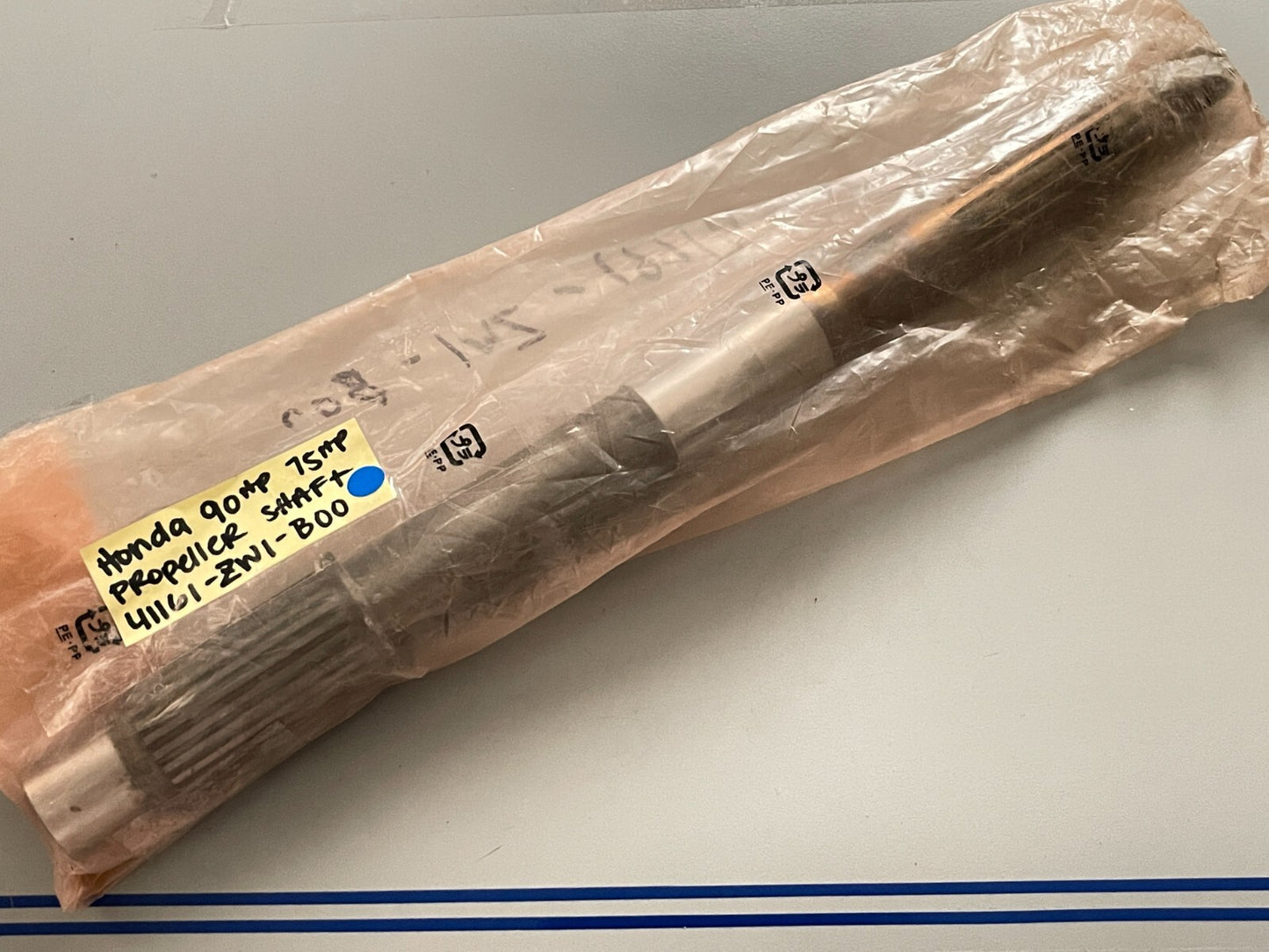 *NEW OEM* 0720 Honda 75 90 hp Propeller Shaft 41161-ZW1-B00