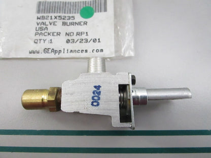NEW OEM WB21X5235 GE Valve Burner 0810