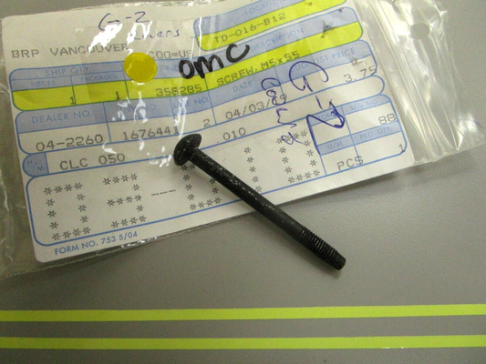 *NEW OEM* 0810 OMC Johnson Evinrude M5 x 55 Screw 358285 0358285