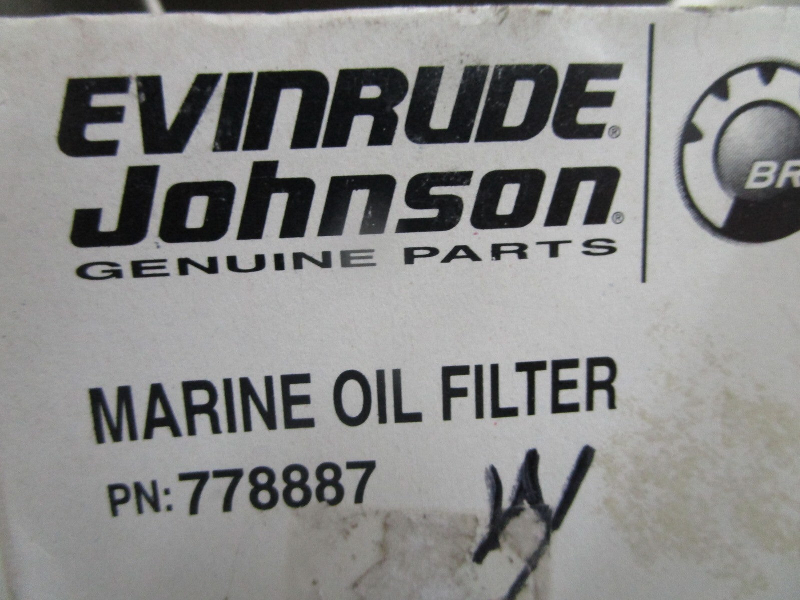 *NEW OEM* 0820 OMC Johnson Evinrude Oil Filter 778887 0778887