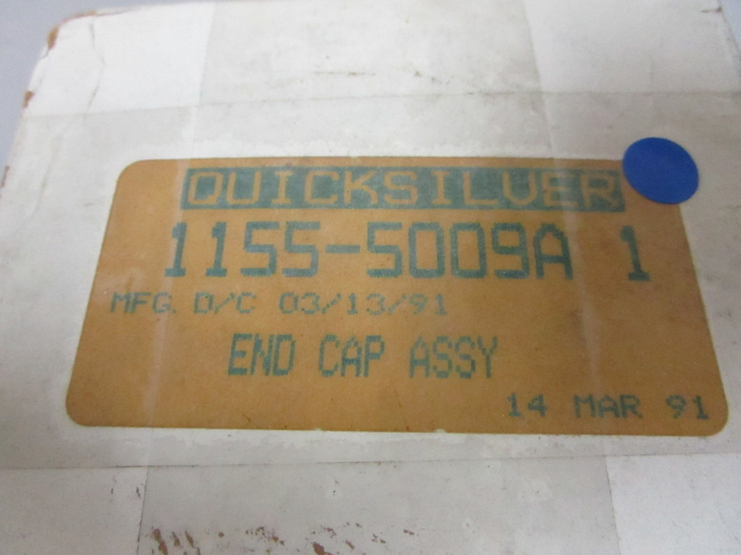 NEW OEM 1155-5009A1 Mercury Quicksilver End Cap Assembly 0720