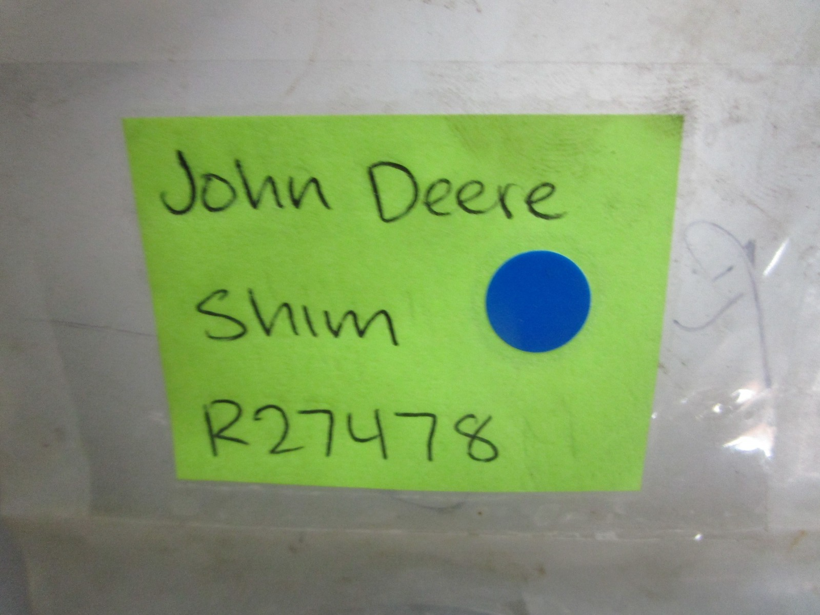 *NEW* 0770 John Deere Shim R27478