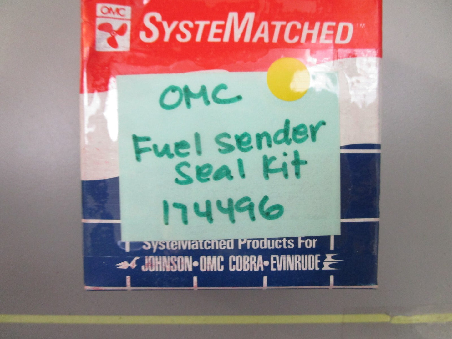 *NEW OEM* 0810 OMC Johnson Evinrude Fuel Sender Seal Kit 174496 0174496