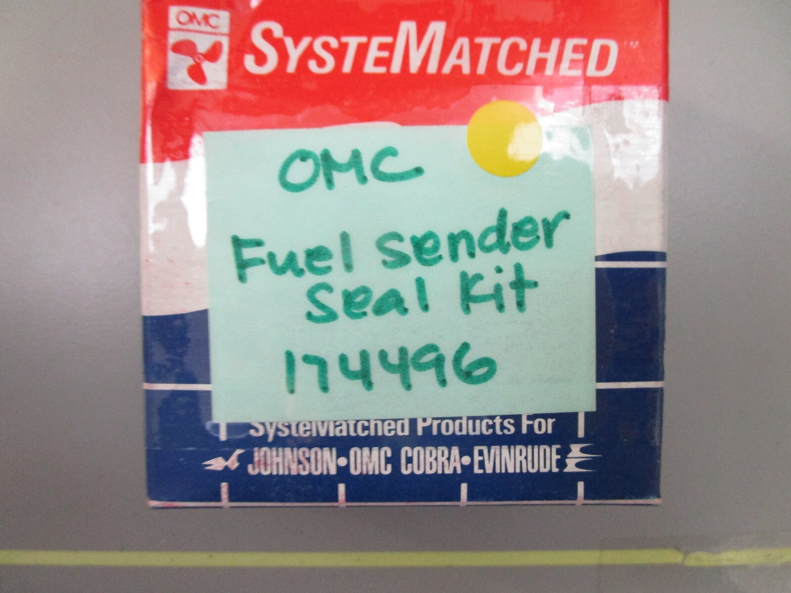 *NEW OEM* 0810 OMC Johnson Evinrude Fuel Sender Seal Kit 174496 0174496