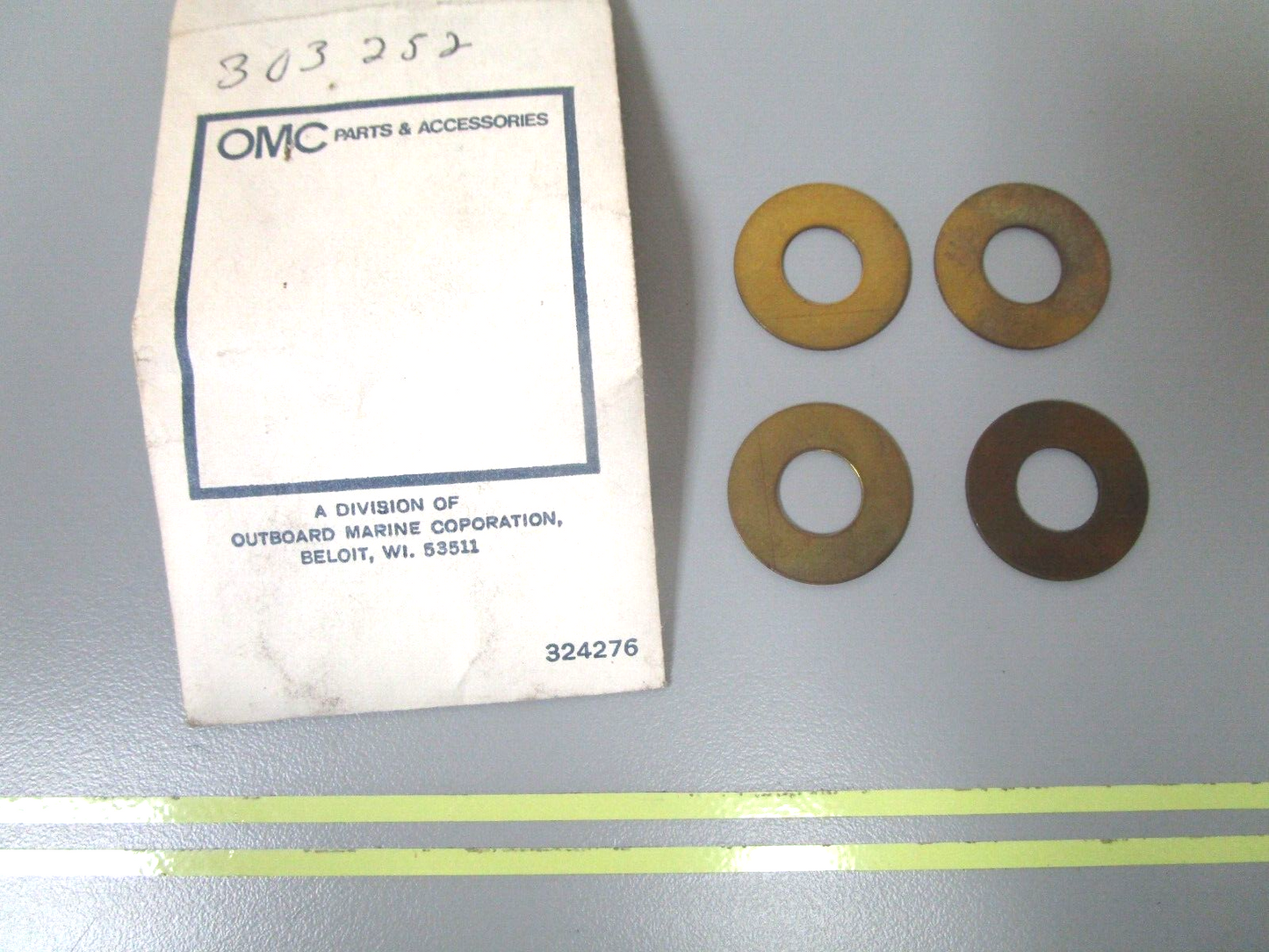 *NEW OEM* (LOT OF 4) 0750 OMC Johnson Evinrude SPRING WASHER 303252 0303252