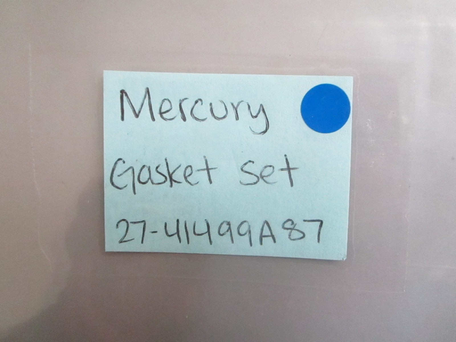 *NEW OEM* 0820 Mercury Quicksilver Gasket Set 27-41499A87