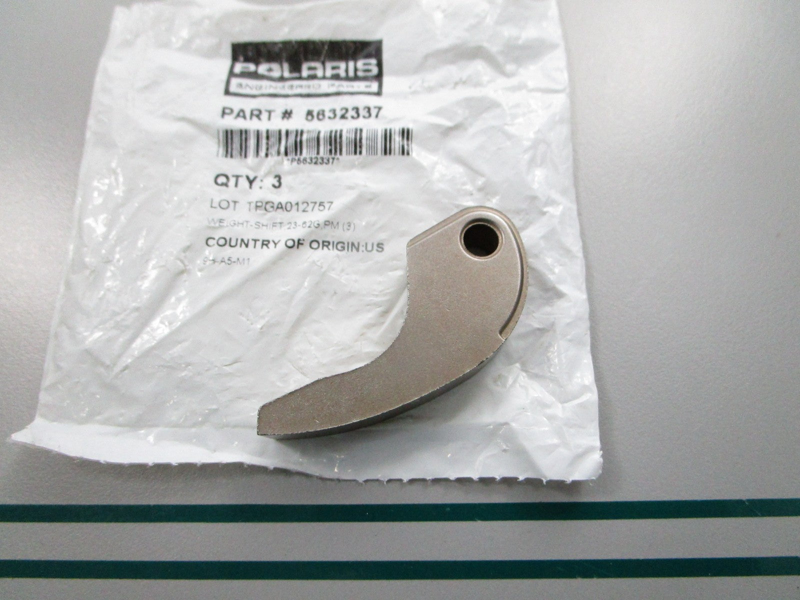 NEW OEM 5632337 Polaris 23-62 Shift Weight 0810