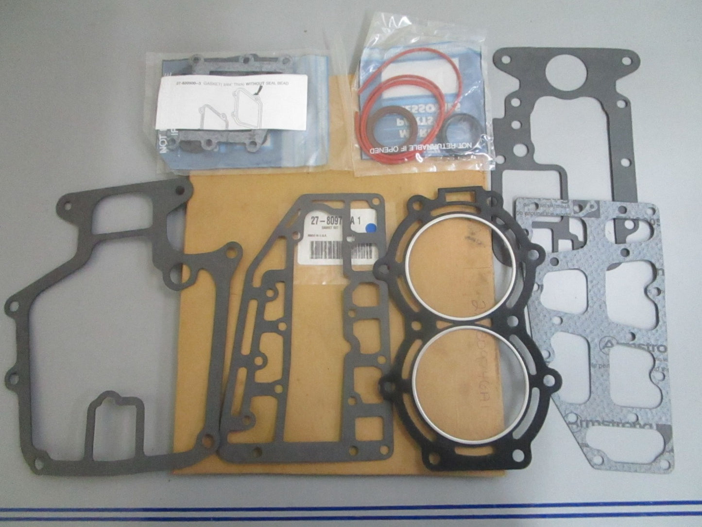 *NEW OEM* 0820 Mercury Quicksilver Gasket Set 27-809746A1