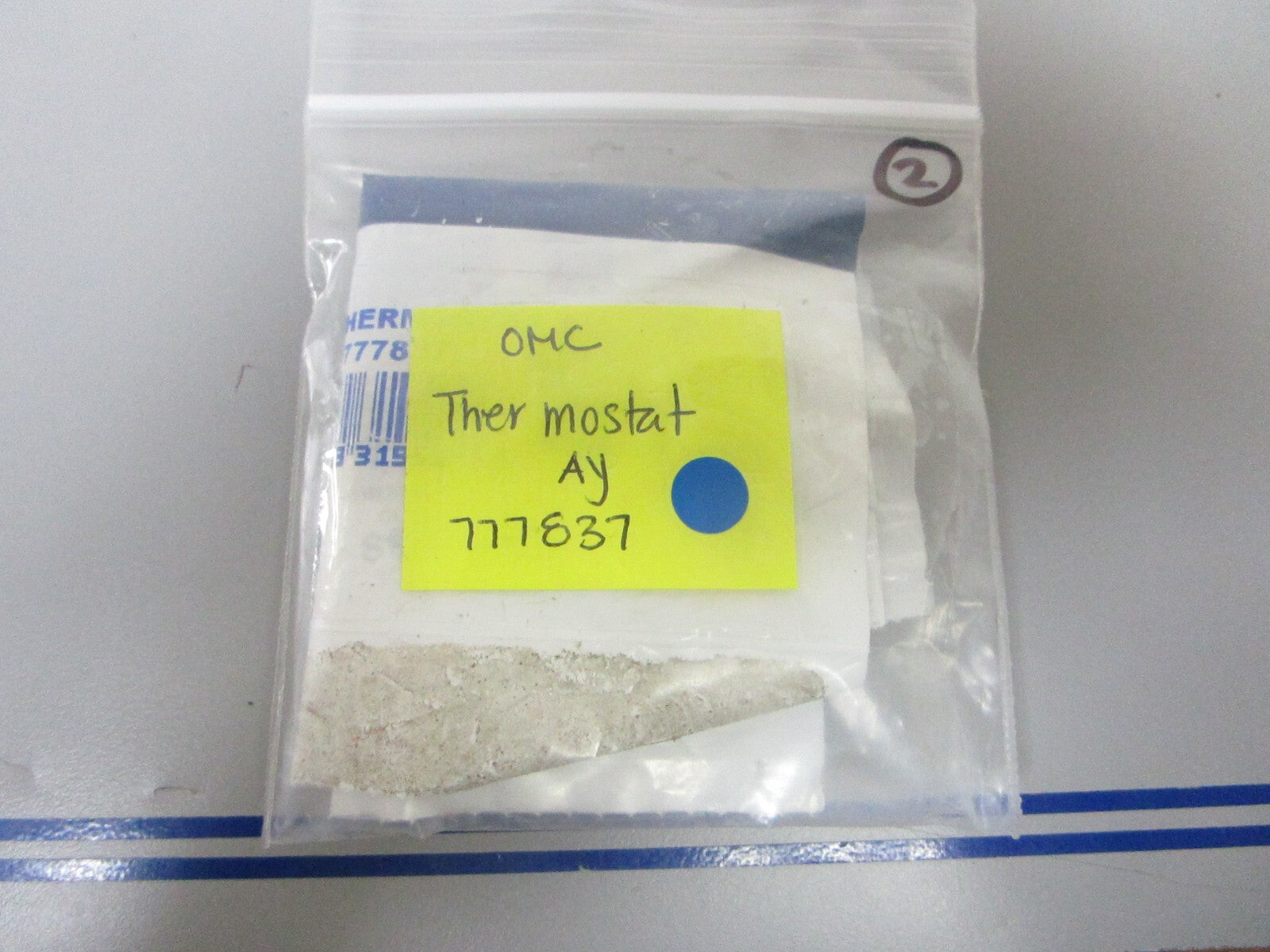 *NEW OEM* 0810 OMC Johnson Evinrude Thermostat Assembly 777837 0777837