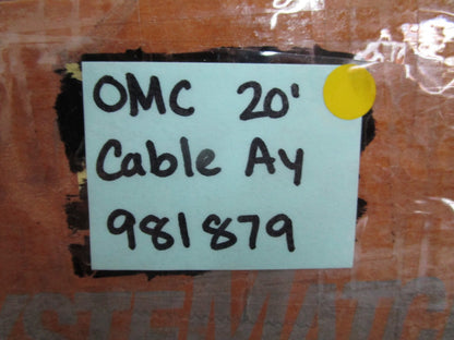 *NEW OEM* 0820 OMC Johnson Evinrude 20' Cable Ay 981879 0981879