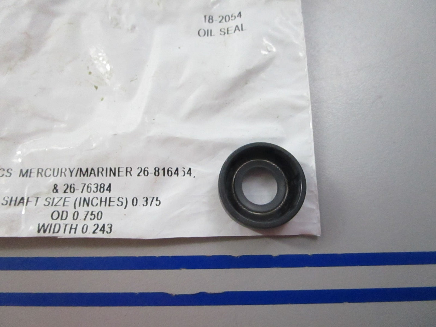 NEW 18-2054 Replaces: 26-816464 26-76384 Sierra Oil Seal 0810
