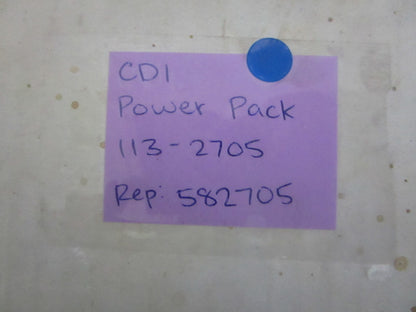NEW 113-2705 CDI Power Pack Replaces: 583705 Johnson Evinrude 0820