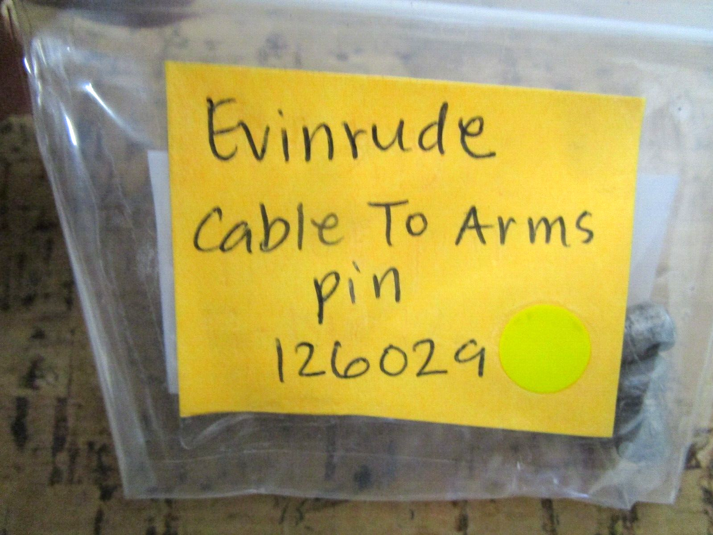 *NEW OEM* (LOT OF 2) 0750 OMC Johnson Evinrude PIN  126029 0126029
