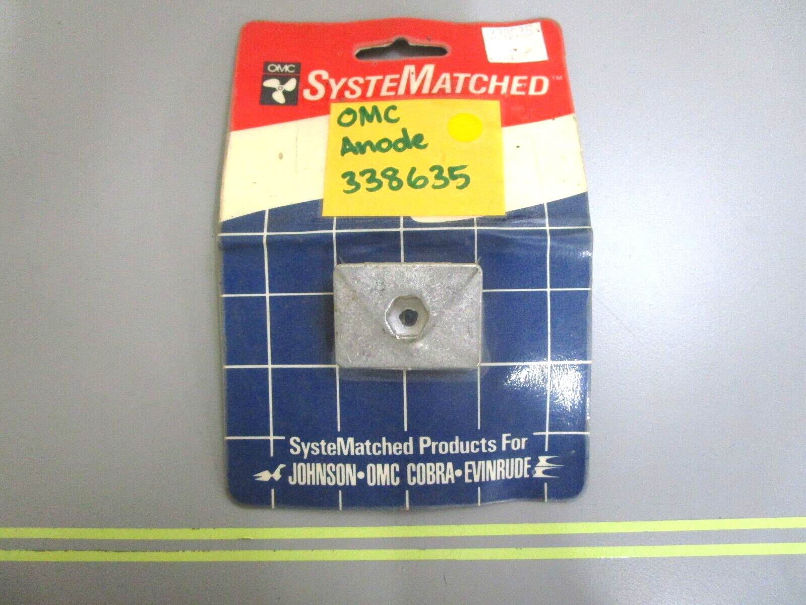 *NEW OEM* 0750 OMC Johnson Evinrude ANODE 338635 0338635