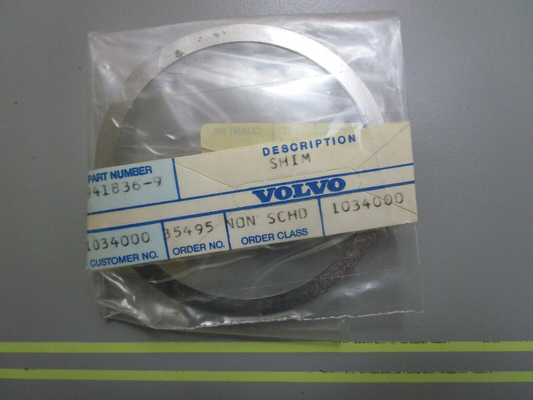 *NEW OEM* 0810 Volvo Penta Shim 941836 941836-9