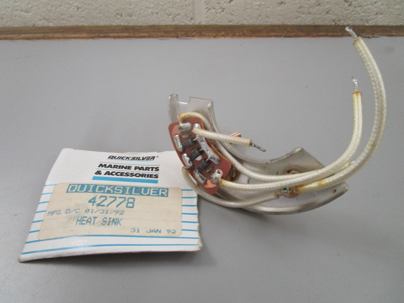 *NEW OEM* 0780 Mercury Quicksilver Heat Sink 42778