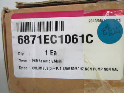 NEW OEM 6871EC1061C LG Dryer Control Board 0820
