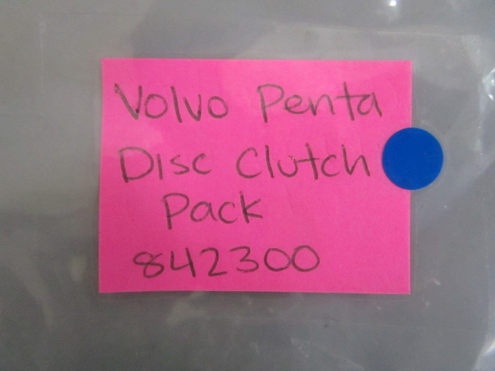 NEW OEM 842300 Volvo Penta Disc Clutch Pack 0820