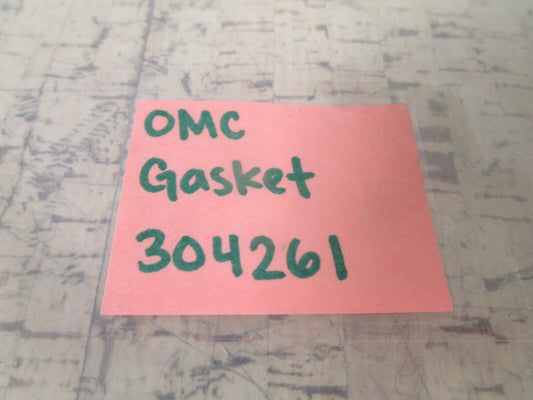 *NEW OEM* (LOT OF 2) 0810 OMC Johnson Evinrude Gasket 304261 0304261