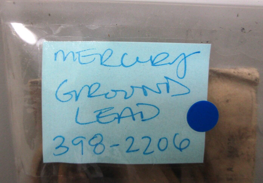 *NEW OEM* 0810 Mercury Quicksilver Ground Lead 398-2206