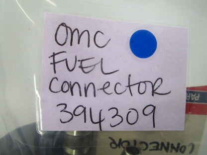*NEW OEM* 0810 OMC Johnson Evinrude Fuel Connector 394309 0394309