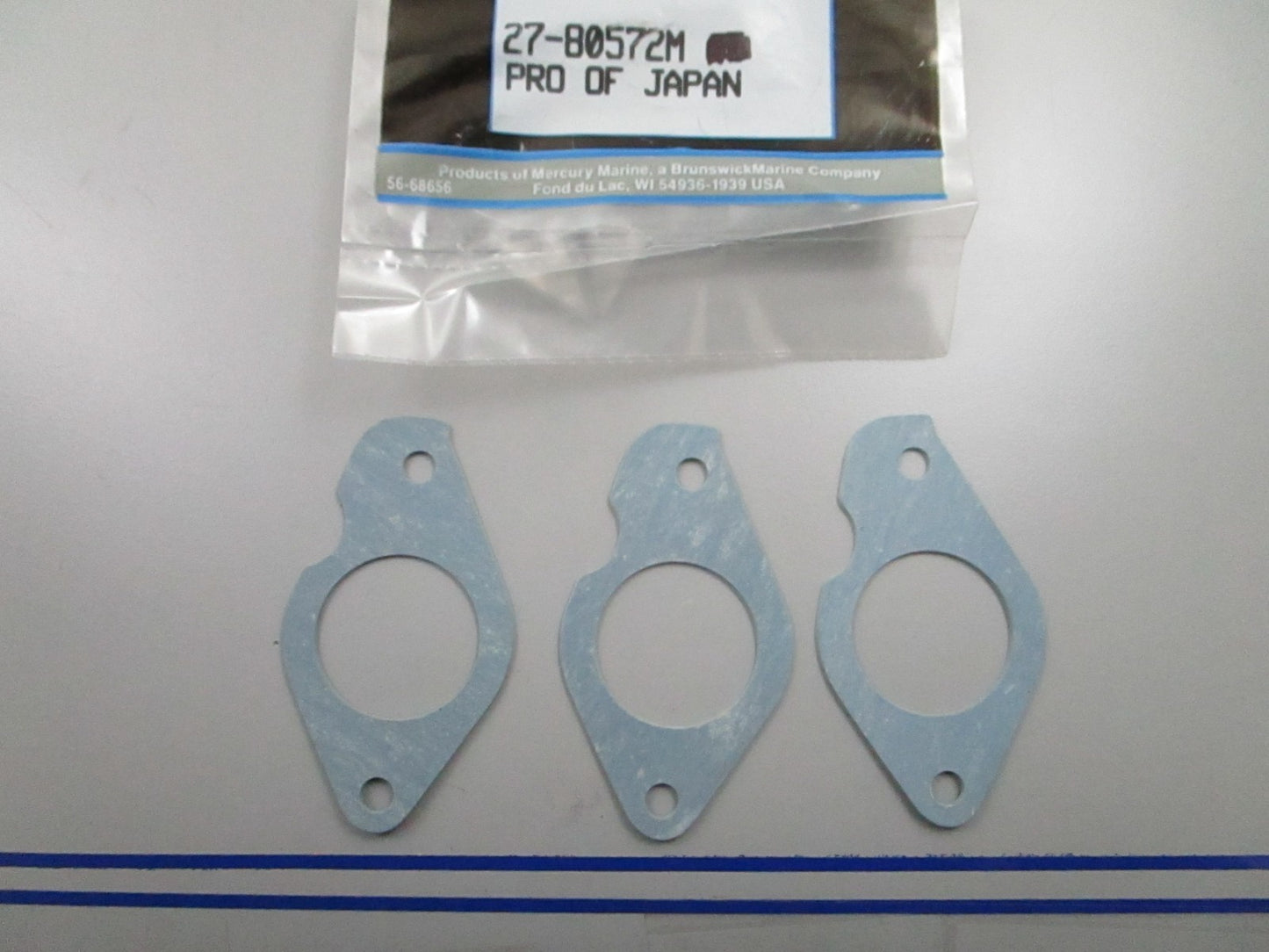 *NEW OEM* (LOT OF 3) 0810 Mercury Quicksilver Gasket 27-74392