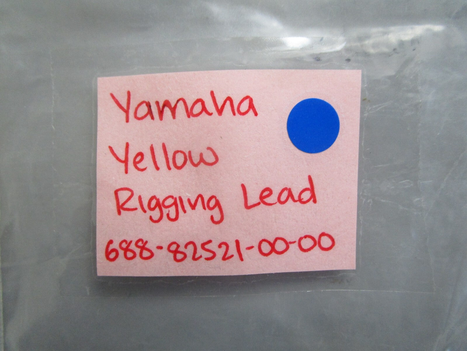 *NEW OEM* (LOT OF 5) 0820 Yamaha Yellow Rigging Lead 688-82521-00-00