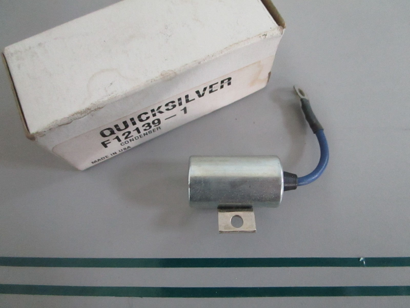 Mercury NEW OEM Condenser F12139-1 NOS Genuine Vintage Outboard Ignition 0820