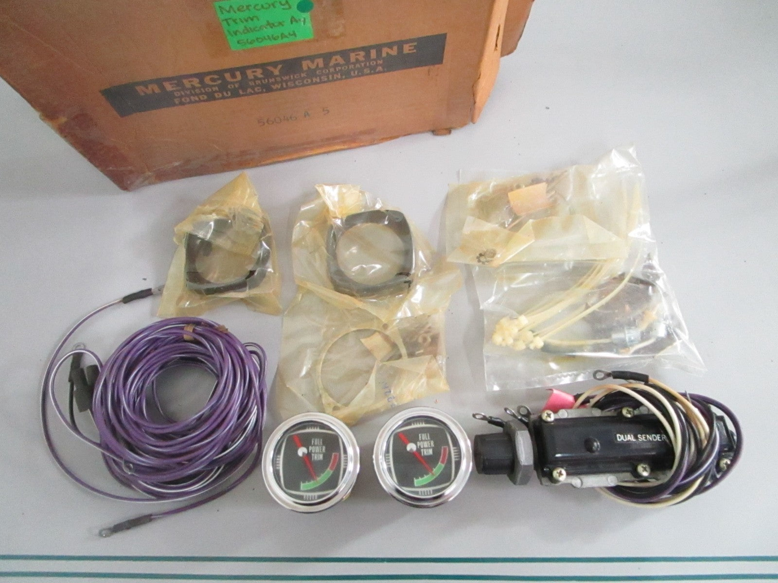 NEW OEM 56046A4 Mercury Quicksilver Trim Indicator Assy 0820