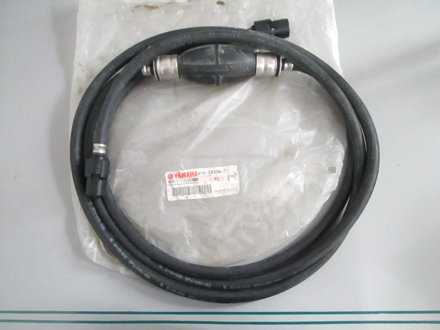 NEW OEM 6YK-24306-71-00 Yamaha Fuel Hose Assy 0820