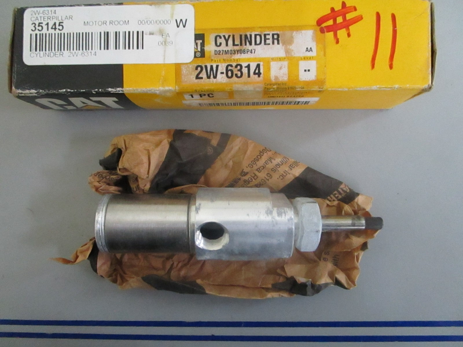 *NEW OEM* 0820 CAT Cylinder 2W-6314