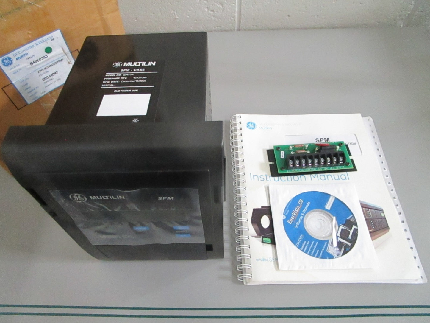 GE Multilin SPM-PF Synchronous Motor Protection Relay w/PF Reg NEW OEM 0820