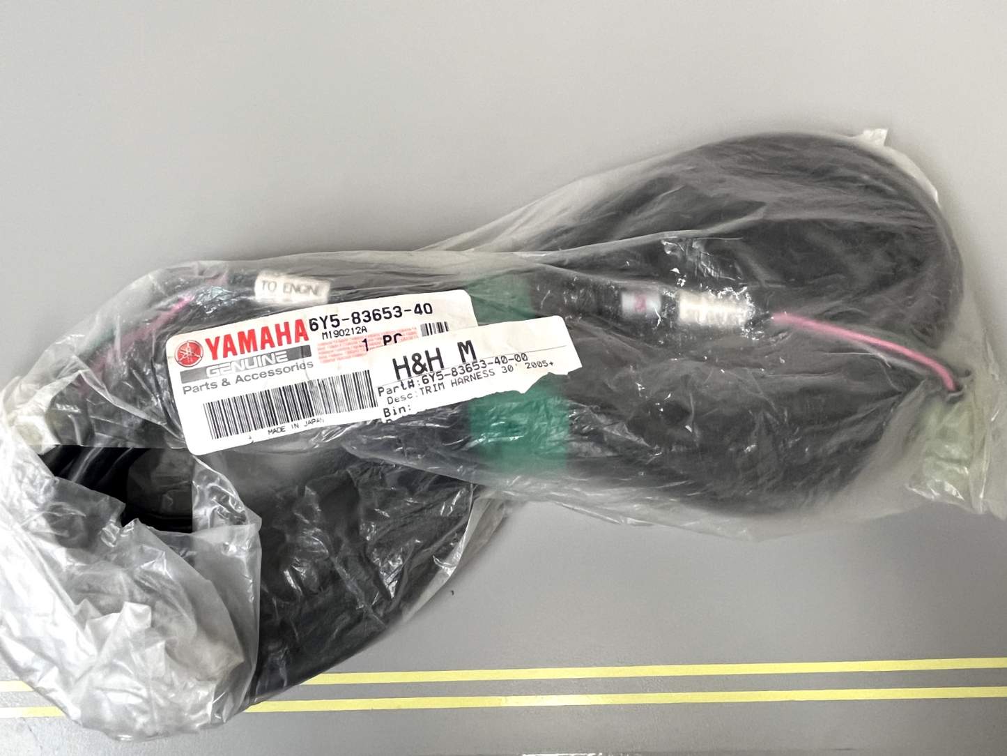 *NEW OEM* 0720 Yamaha Trim Harness 6Y5-83653-40-00
