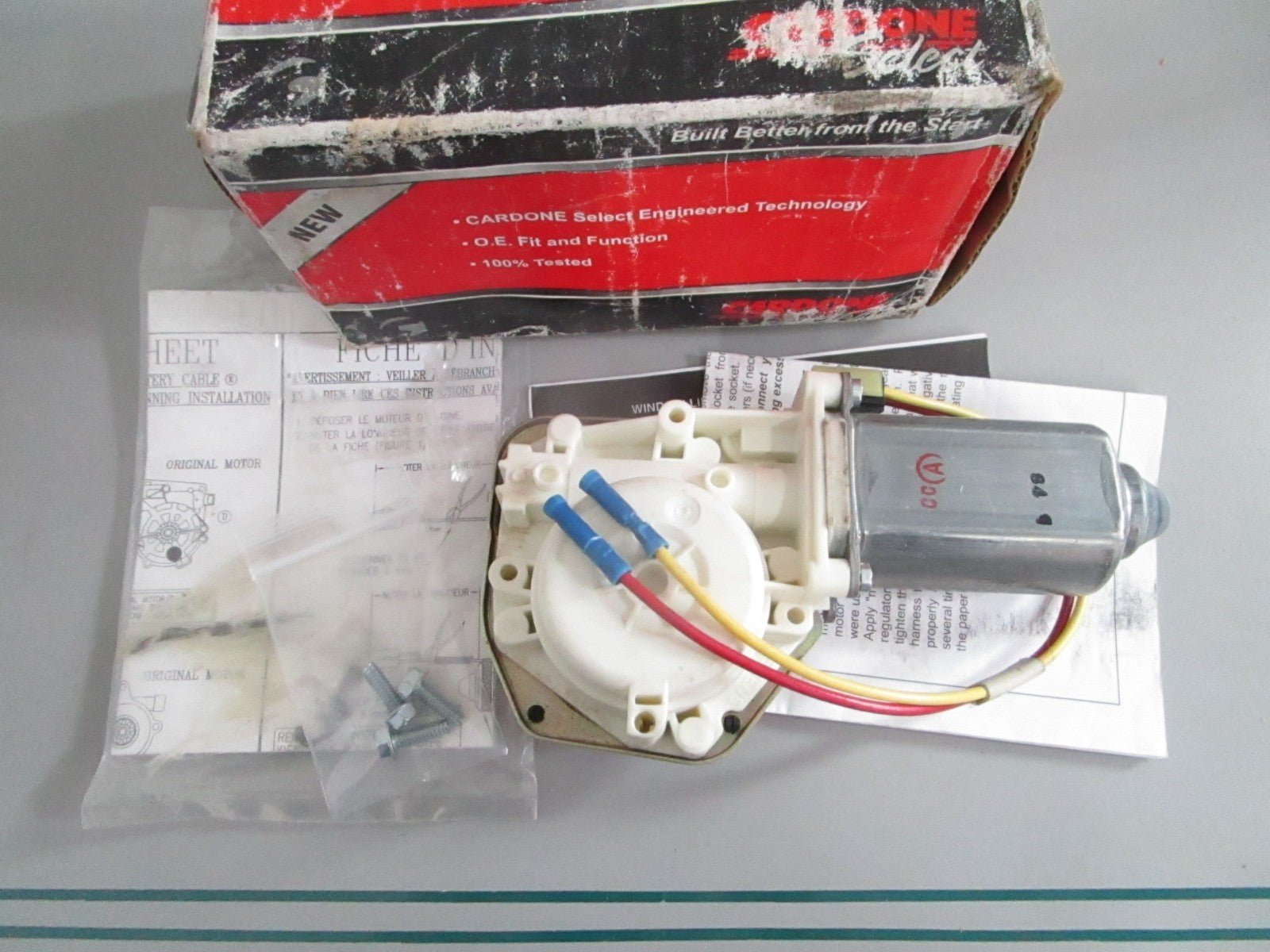 NEW 82-350 Cardone Power Window Motor 0820