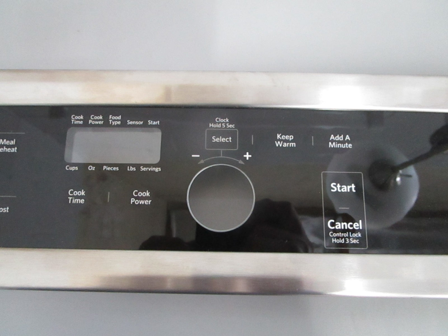 Whirlpool NEW OEM Microwave Control Panel W11197501 NOS Stainless 0820