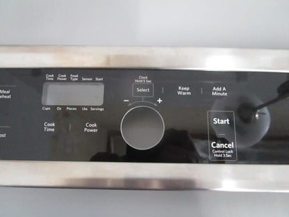Whirlpool NEW OEM Microwave Control Panel W11197501 NOS Stainless 0820