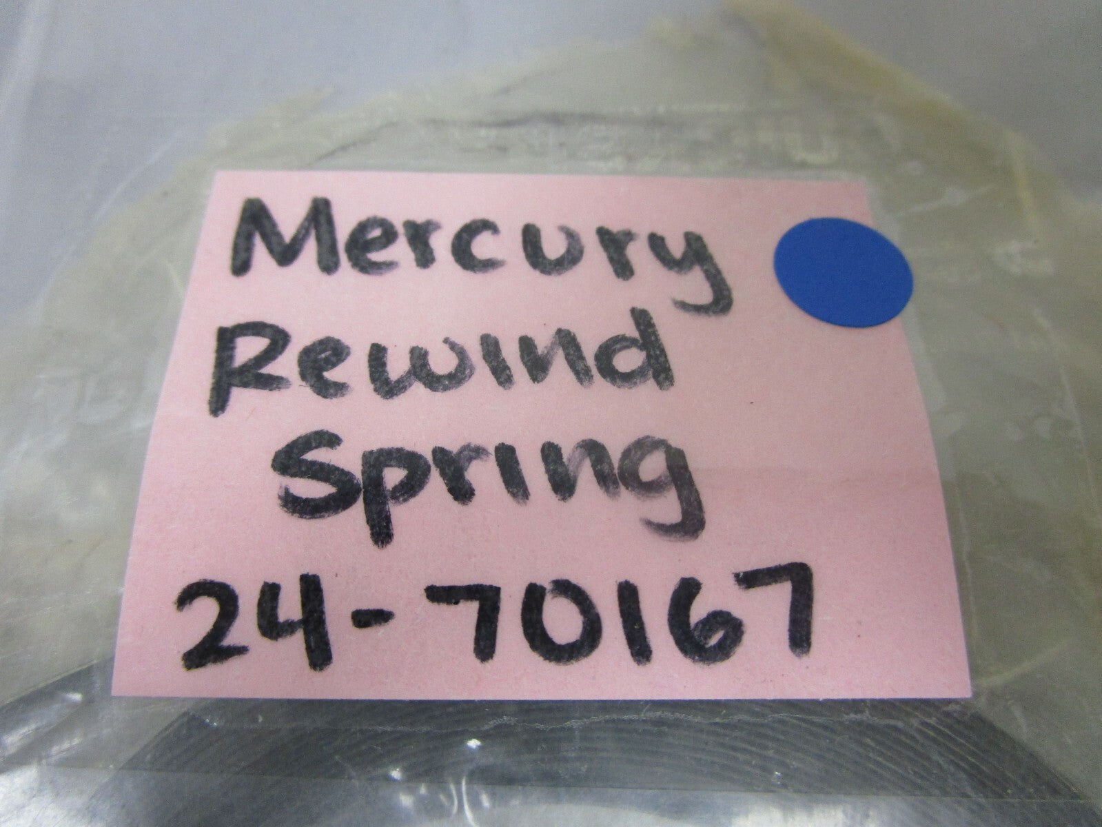 *NEW OEM* 0770 Mercury Quicksilver Rewind Spring 24-70167