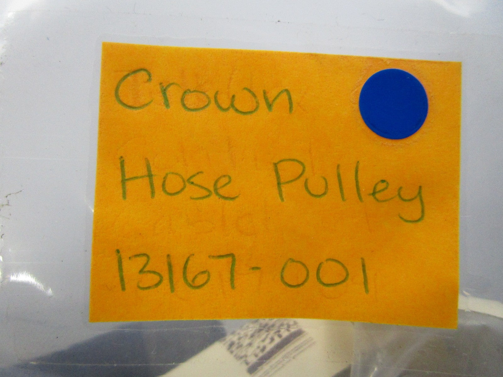 *NEW OEM* 0810 Crown Hose Pulley 13167-001