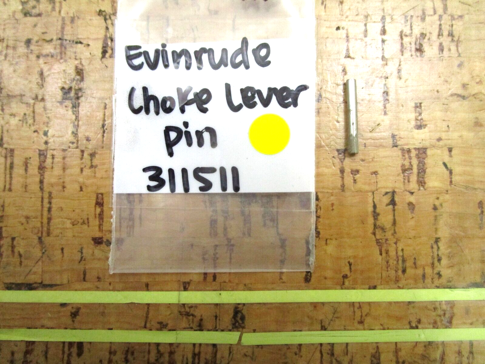 *NEW OEM* 0750 OMC Johnson Evinrude Choke Lever Pin 311511 0311511