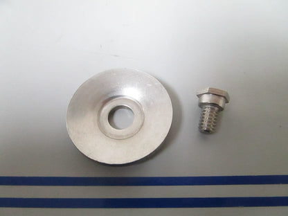 *NEW OEM* 0810 OMC Johnson Evinrude Plate & Screw 434757 0434757