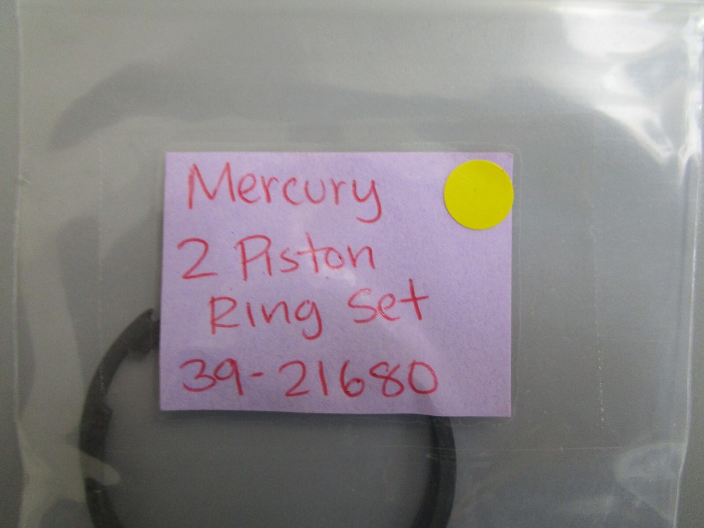 *NEW OEM* 0810 Mercury Quicksilver 2 Piston Ring Set 39-21680